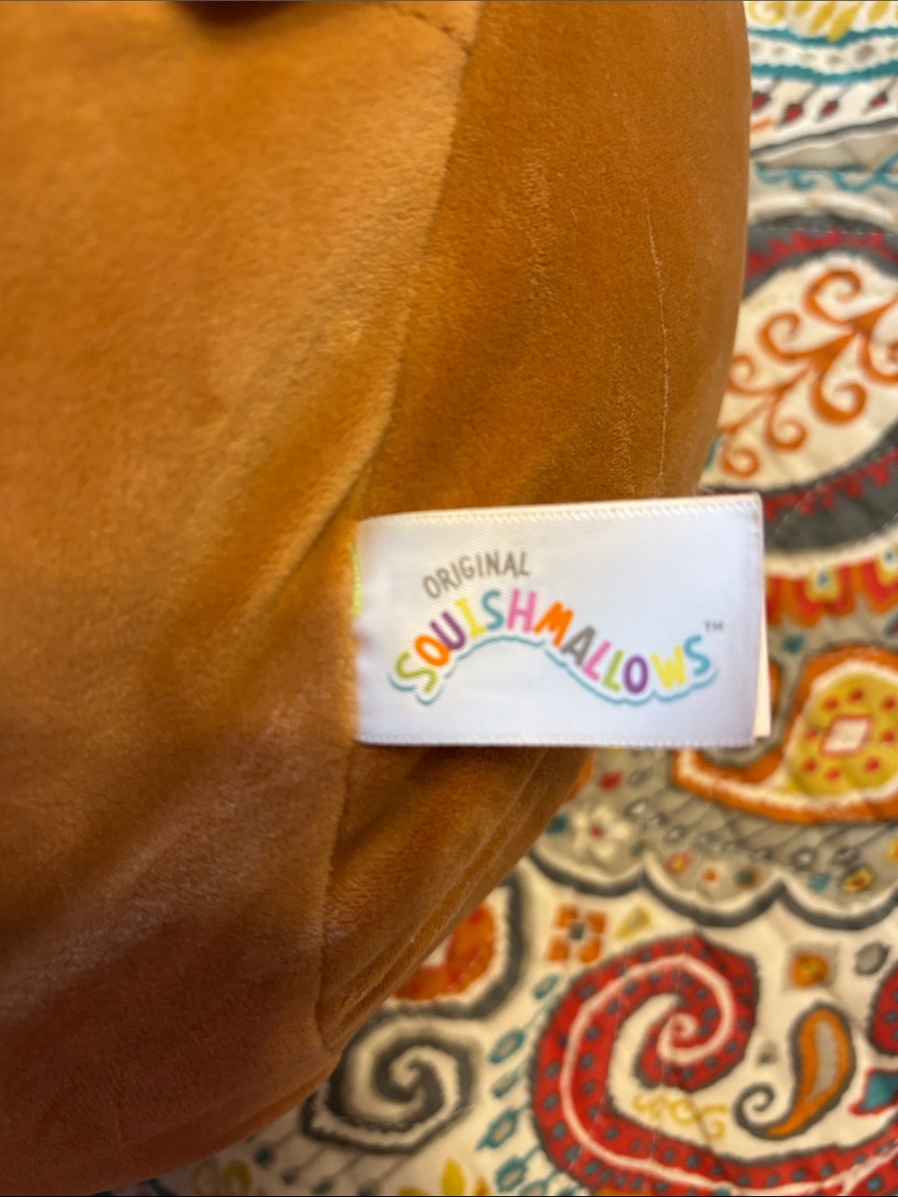 Original Squishmallows Plush - Dunkie the highland cow Brown Squishmallow - Picture 2 of 10